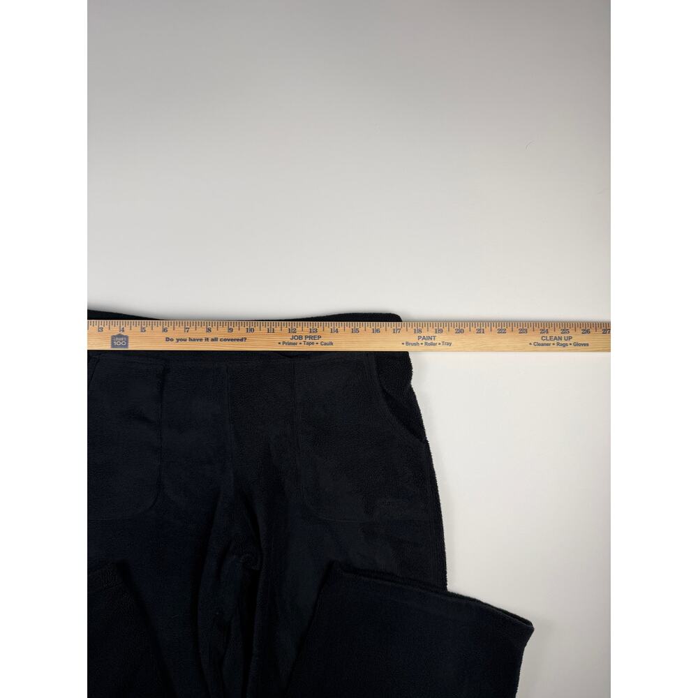 Patagonia Womens Large Black Fleece Lounge Pants Outdoor Cozy
